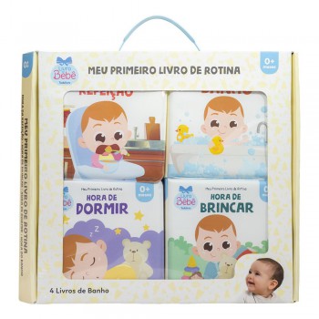 Meu Primeiro Livro De Rotina - Box C/ 4 Und
