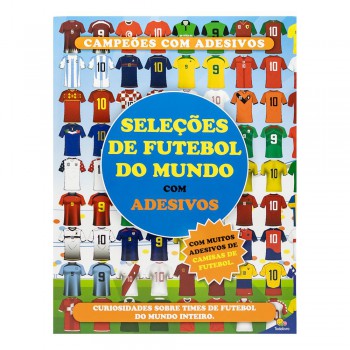 Campeões Com Adesivos: Seleções De Utebol Do Mundo