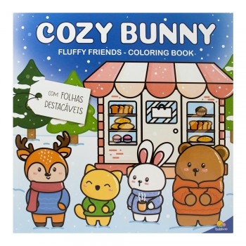 Luffy Riends - Coloring Book: Cozy Bunny