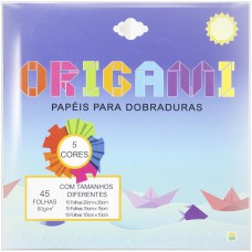 Origami Papéis Para Dobradura (45 Folhas) Vu