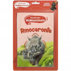 Mundo Dos Minianimais - Leia & brinque: Rinoceronte