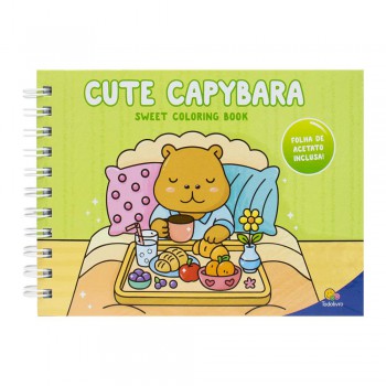 Sweet Coloring Book: Cute Capybara Sweet Coloring Book: Cute Capybara