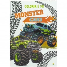 Colorir é 10! Carros Monstro