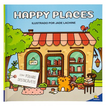Luffy Riends - Coloring Book: Happy Places
