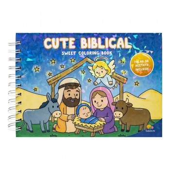 Sweet Coloring Book: Cute Biblical Sweet Coloring Book: Cute Biblical