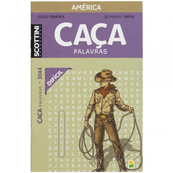 Scottini Caça Curiosidades Da America N3044 32p(d)