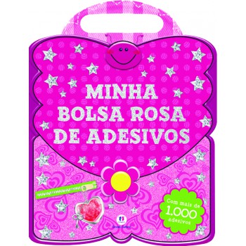 Minha Bolsa Rosa De Adesivos