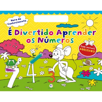 é Divertido Aprender Os Números: Com Adesivos Incríveis