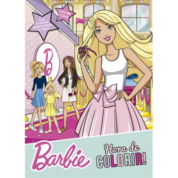 Barbie - Hora De Colorir!: Livro De Colorir