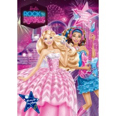 Barbie Em Rock Nroyals: Com Adesivos E Lindos Cenários!