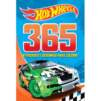 Hot Wheels - 365 Atividades E Desenhos Para Colorir