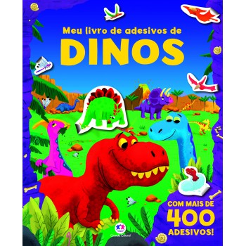 Meu Livro De Adesivos De Dinos