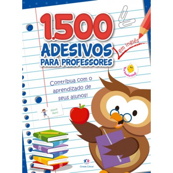 1500 Adesivos - Contribua Com O Aprendizado De Seus Alunos Inglês