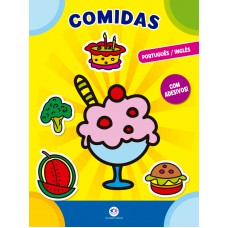 Comidas: Português / Inglês - Com Adesivos!