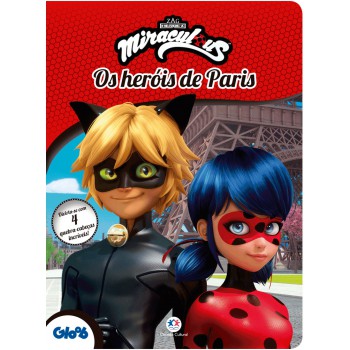 Ladybug - Os Heróis De Paris: Divirta-se Com 4 Quebra-cabeças Incríveis!