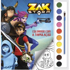 Zak Storm - Colorindo Com A Tripulação