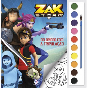 Zak Storm - Colorindo Com A Tripulação