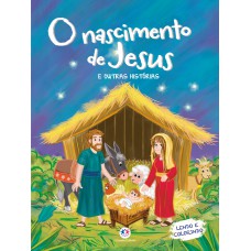 Meu Livro Bíblico De Colorir - O Nascimento De Jesus