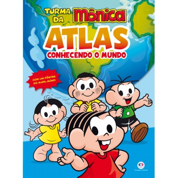 Turma Da Mônica - Atlas - Conhecendo O Mundo