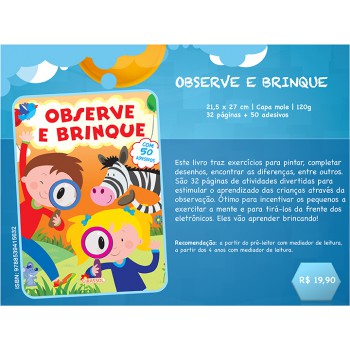 Coleção Brinque - Observe E Brinque