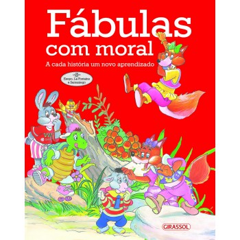 Fábulas Com Moral (vermelho)