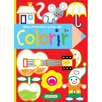 Meu Primeiro Livro De Colorir - 3 Anos