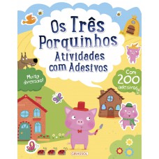 Atividades Com Adesivos - Os Três Porquinhos