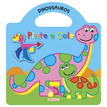 Pinte E Cole - Dinossauros