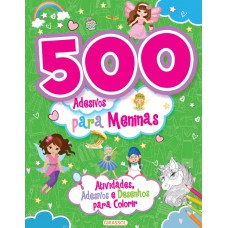 500 Adesivos Para Meninas - Verde