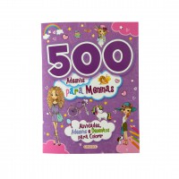 500 Adesivos Para Meninas - Roxa