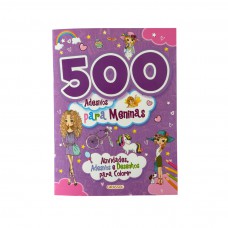 500 Adesivos Para Meninas - Roxa