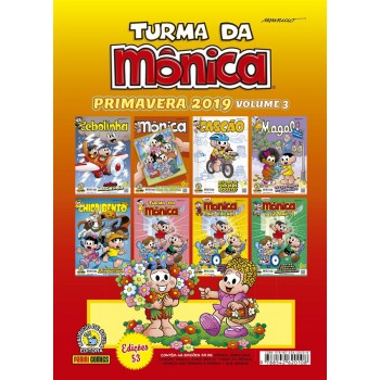 Turma Da Mônica Quatro Estações - Primavera 2019: Volume 3