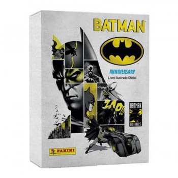 Box Premium Batman 80 Anos: Livro Capa Dura + 48 Envelopes + Livro Batman 66