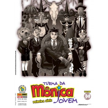 Turma Da Mônica Jovem - Primeira Série - Volume 34: Edições 74, 75 E 76