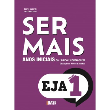 Ser Mais Eja Vol 1: Alfabetização