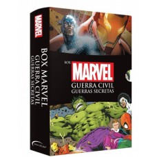 Box Marvel Guerra Civil: Guerras Secretas