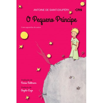 O Pequeno Principe - Capa Dura Rosa Com Aquarelas Do Autor