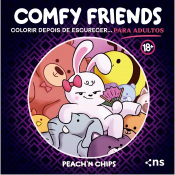 Comfy Riends 18+: Colorir Depois De Escurecer... Para Adultos!