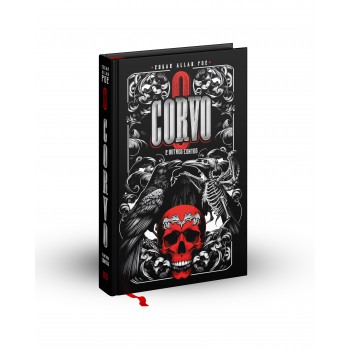 O Corvo | Edgar Allan Poe | Capa Dura Luxo - Fitilho E Brindes |