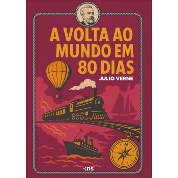 A Volta Ao Mundo Em 80 Dias | Julio Verne | Acompanha Marca Página |