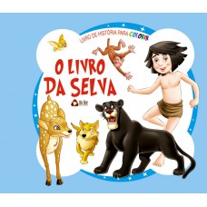 Livro De História Para Colorir - Livro Da Selva