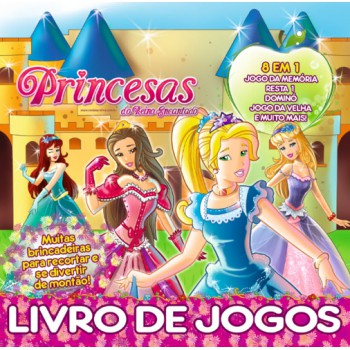 Princesas Livro De Jogos