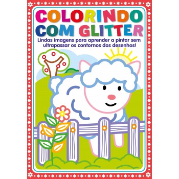 Colorindo Com Glitter Ovelhinha