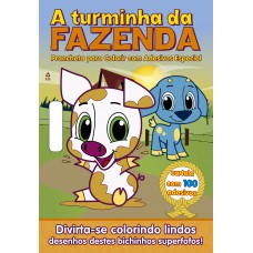 A Turminha Da Fazenda Prancheta Para Colorir Com Adesivos Especial