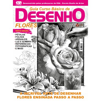 Flores - Guia Curso Básico De Desenho