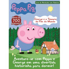 Peppa Pig - Livro De Atividades Com Adesivos: George E O Tesouro Do Fim Do Mundo