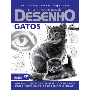 Guia Curso Básico De Desenho Gatos