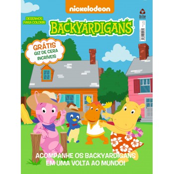 Livro Backyardigans Desenho Para Colorir 02