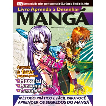 Livro Aprenda A Desenhar Manga