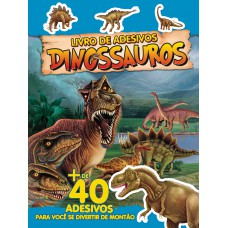 Livro De Adesivos Dinossauros 02